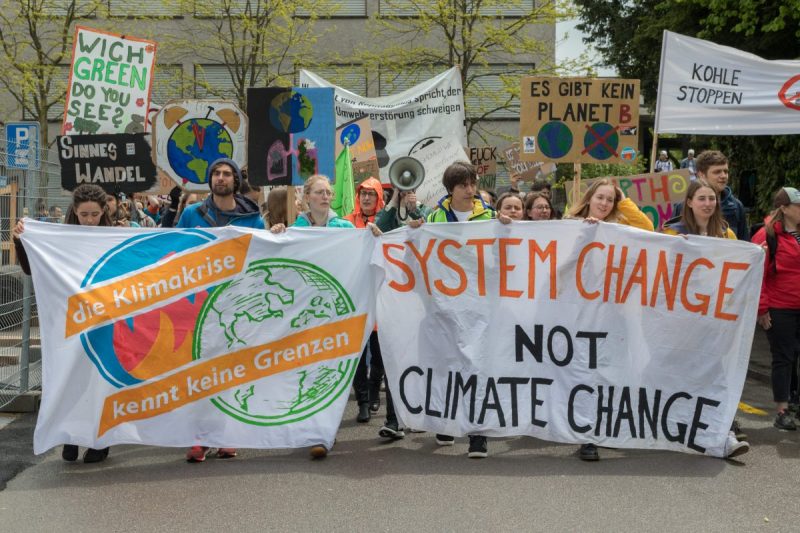 Klimatprotest-Camp am Bundesplatz Bern