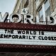 The World is Temporarily Closed letters